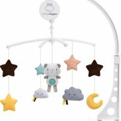 Little Hippo® Muziekmobiel - Boxmobiel 'Max' - Bedmobiel