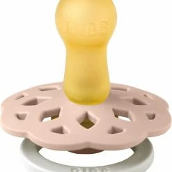 BiBS - Boheme Pacifier Glow In The Dark - Stage 2 Fopspeen - 2 Stuks - Blush Glow / Vanilla Glow -Baby's Only 550x644 1