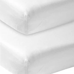 Meyco Jersey Hoeslaken Ledikant - 2-pack - 60x120 Cm - Forest Green -Baby's Only 550x646 1