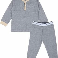 KUUK?n KUUK'n, Jongens Pyjama Streep Blauw, 62/68
