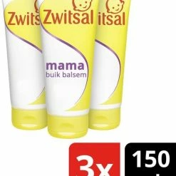 Zwitsal Mama Buikbalsem - 3 X 150 Ml - Voordeelverpakking