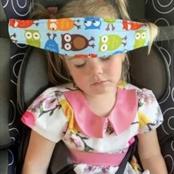 SCHEF MAN SCHEFMAN Auto Hoofdsteun Voor Kinderen - Hoofdband - Slaapkussen