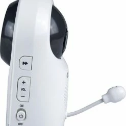 Alecto DVM-143 - Babyfoon Met Camera - Temperatuurweergave - Wit -Baby's Only 550x666