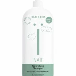 Naïf Voedende Shampoo Pompfles - Baby En Kids - 500ml - Met Natuurlijke Ingrediënten