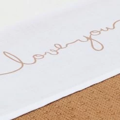 Jollein Baby Laken Ledikant 120x150cm Love You - Caramel -Baby's Only 550x673 3