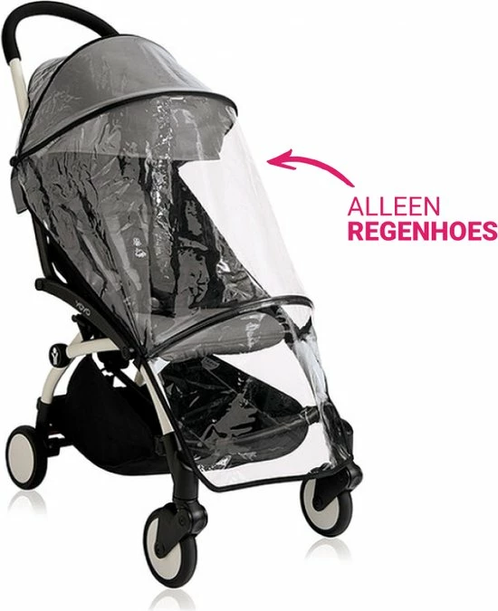 BABYZEN YOYO Regenhoes Voor 6+ - Kleur: Black 1 BABYZEN YOYO Regenhoes Voor 6+ - Kleur: Black