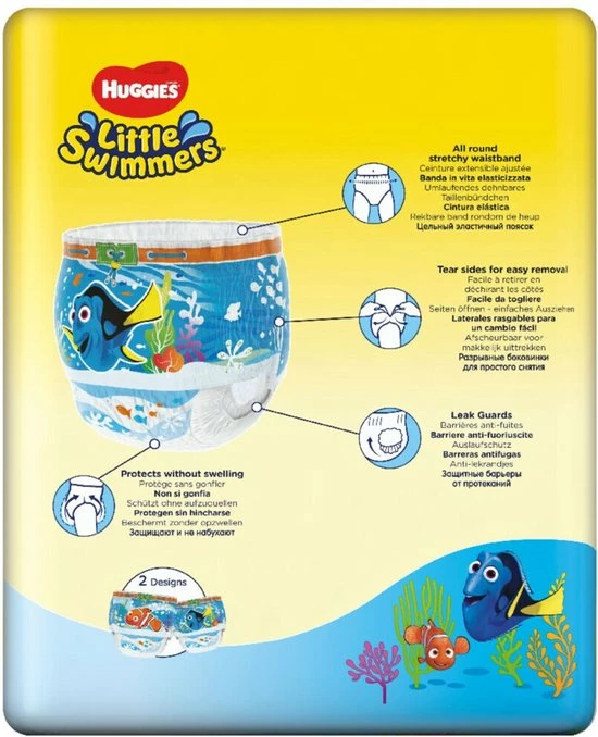 Huggies Little Swimmers 5-6 10 Stuks 3 Huggies Little Swimmers 5-6 10 Stuks - Afbeelding 3