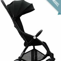 Baby's Only 3 Hamilton By Yoop X1 Plus Buggy Nieuw, Hoger, Uitgebreider 2022 Model Premium Stroller Met One Hand Folding Technologie Zwart Lichte, Verstelbare En Wendbare Kinderwagen Met Vele Gemakken