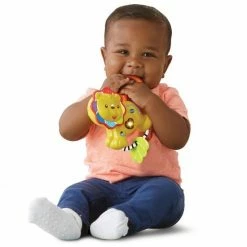 VTech Baby Brul & Speel Rammelaar - Educatief Babyspeelgoed - Bijtring - 3 Tot 24 Maanden -Baby's Only 550x686