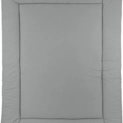 Meyco Uni Boxkleed - 80x100cm - Grijs/Lichtgrijs