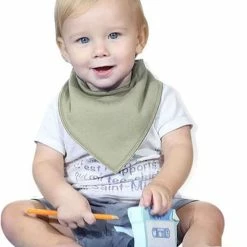 ROYO? Set Van 6 Grijs/groen Slabbetjes - 100% Organisch Katoen & Fleece - Bandana Slab - Slabber - Kwijl Slabbetjes - Slabbertjes Baby - Kraamcadeau Jongen - Meisje -Baby's Only 550x695 3