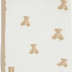 Jollein Baby Deken Wieg Jersey 75x100cm - Teddy Bear