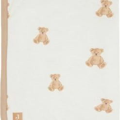 Jollein Baby Deken Wieg Jersey 75x100cm - Teddy Bear -Baby's Only 550x702 3