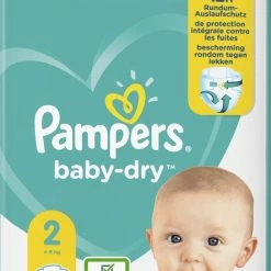 Pampers Baby Dry Maat 2 - 37 Luiers -Baby's Only 550x711 4
