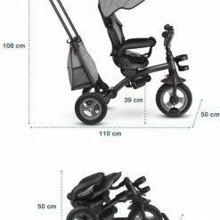 Lionelo Tris - Loopfiets - Draaibaar Stoel - Snel Opvouwsysteem - Tot 25kg -Baby's Only 550x713