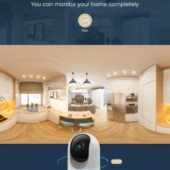 GNCC P1 Babyfoon Met Camera 1080P - Voor Baby's/Huisdieren/Veiligheid - Noodroomzicht - Bewegingsdetectie - Bidirectionele Audio - Sirene - Compatibel Met Alexa & Google Home - SD&Cloud Opslag - Twee Pakjes -Baby's Only 550x715 1