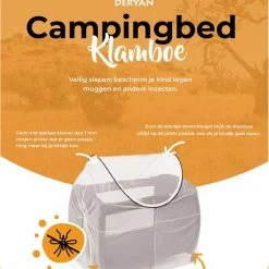 Deryan Luxe Klamboe Voor Campingbed - Klamboe Voor Ledikant - Babyklamboe - Universeel -Baby's Only 550x717 2
