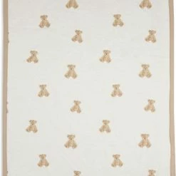 Jollein Baby Deken Wieg Jersey 75x100cm - Teddy Bear -Baby's Only 550x718