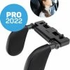 Vulpes Goods® Hoofdsteun Auto - Autokussen - Hoofdsteun Auto Kinderen & Volwassenen - Kledinghanger, Telefoonhouder & Luchtverfrisser Opties - Verstelbaar - Memory Foam - PRO Versie