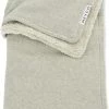 Meyco Knit Basic Teddy Wiegdeken - Sand Melange - 75x100cm