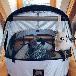 Deryan Peuterbox Campingbedje - Babybox - Silver 39 Deryan Peuterbox Campingbedje - Babybox - Silver -Baby's Only 550x731