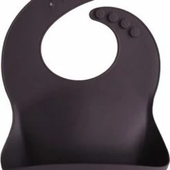 Mushie Siliconen Baby Slabbetje Met Opvangbakje |Cambridge Blue | BPA Ftalaatvrij| Afwasbaar -Baby's Only 550x738 1