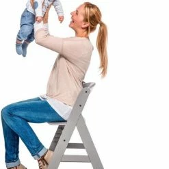 Hauck Alpha+ Kinderstoel - Grijs -Baby's Only 550x757 3