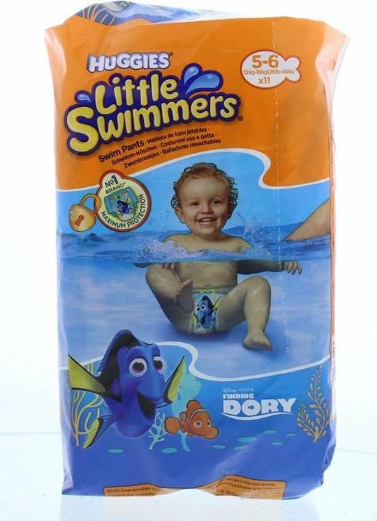 Huggies Little Swimmers 5-6 10 Stuks 17 Huggies Little Swimmers 5-6 10 Stuks - Afbeelding 17