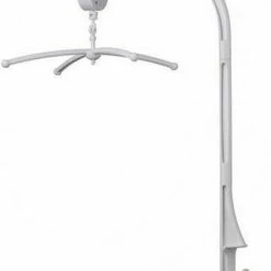 Merkloos Muziekmobiel / Boxmobiel Houder Met Muziekdoosje Wit Voor Box / Park