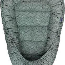 Zaffiro Geo Babynestje - Groen - Hoes Van 100% Katoen