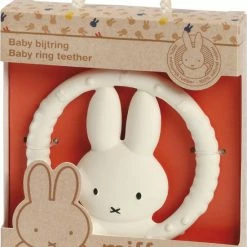 Bambolino Toys - Nijntje Bijtring - Natuurlijk Rubber - Kraamcadeau - Baby