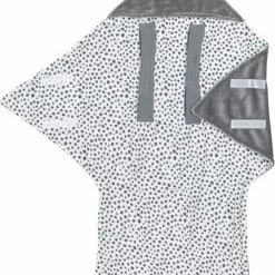 Meyco Wikkeldeken Fleece Cheetah - Forest Green -Baby's Only 550x784