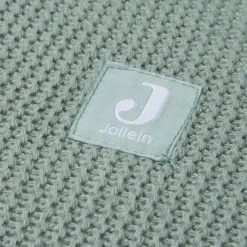 Jollein Boxkleed Rond 95cm Basic Knit - Forest Green -Baby's Only 550x794 17