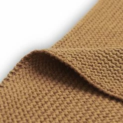 Jollein Baby Deken Ledikant 100x150cm Basic Knit - Caramel -Baby's Only 550x794 6