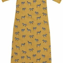 Meyco Baby Slaapzak 4 Seizoenen Zebra Animal - Honey Gold -Baby's Only 550x800 4