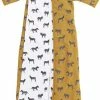 Meyco Baby Slaapzak 4 Seizoenen Zebra Animal - Honey Gold