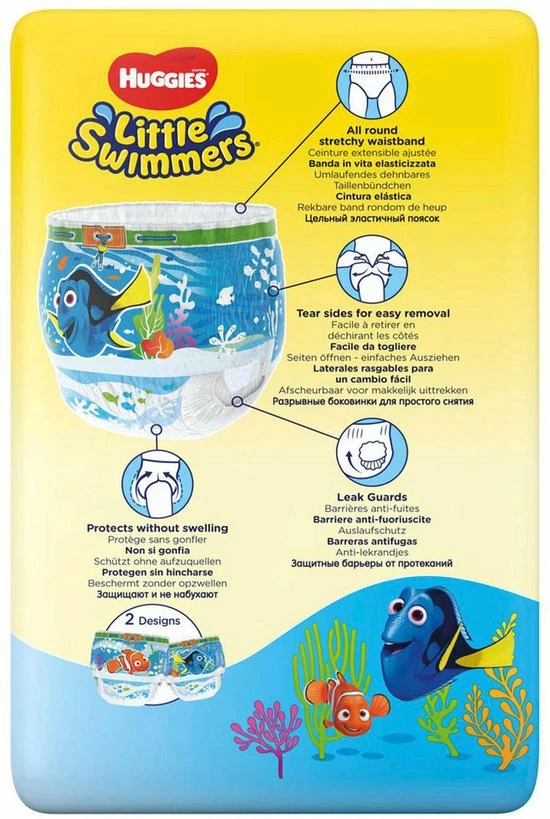 Huggies Little Swimmers 5-6 10 Stuks 8 Huggies Little Swimmers 5-6 10 Stuks - Afbeelding 8