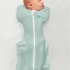 Love To Dream™ Babyslaapzak Swaddle Up™ - Inbakeren - Baby 0-3 Maanden - 3.5-6 Kg - Zomer - Olijf Groen -Baby's Only 550x822 7