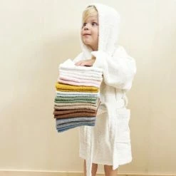 Meyco Basic Badstof Spuugdoekjes 6-pack - Wit/Lichtroze/Grijs - 30x30cm -Baby's Only 550x823 3