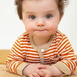 KUUK’n KUUK'n Unisex Pyjama Streep Sunset, 86/92 -Baby's Only 550x824 16