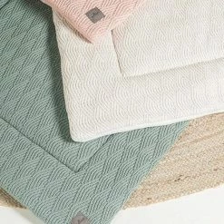 Jollein Boxkleed River Knit 75x95cm - Ash Green -Baby's Only 550x824 23