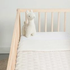 Jollein Baby Deken Ledikant 100x150cm River Knit - Cream White/Coral Fleece -Baby's Only 550x824 35