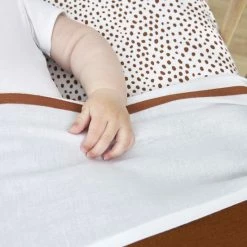 Meyco Bies Ledikant Laken - Camel - 100x150cm -Baby's Only 550x825 105