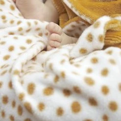 Meyco Reisdeken Fleece Cheetah - Honey Gold - 75x100cm -Baby's Only 550x825 13