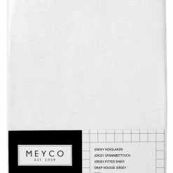Meyco - Jersey Hoeslaken Co-sleeper - Wit - 50x90 Cm -Baby's Only 550x825 132