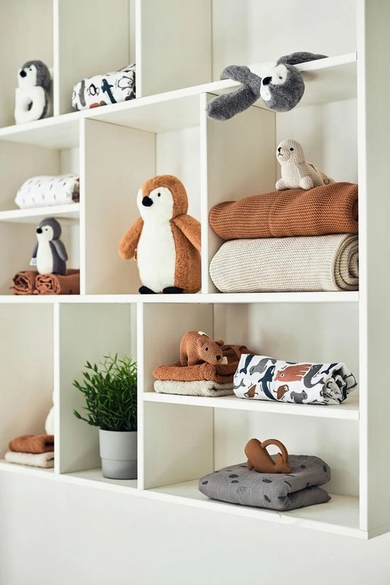 Jollein Hydrofiel Multidoek Spot 70x70cm - Caramel - 3 Stuks 18 Jollein Hydrofiel Multidoek Spot 70x70cm - Caramel - 3 Stuks - Afbeelding 18