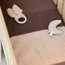 Jollein Baby Deken Wieg 75x100cm Wrinkled - Nougat -Baby's Only 550x825 36