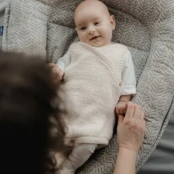 Zaffiro Geo Babynestje - Groen - Hoes Van 100% Katoen -Baby's Only 550x825 56