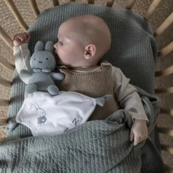 Tiamo Collection Nijntje Knuffeldoekje - Green Knit -Baby's Only 550x825 7