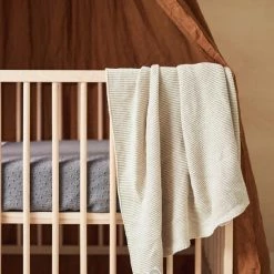 Jollein Baby Deken Ledikant Bliss Knit 100x150cm - Storm Grey -Baby's Only 550x825 76